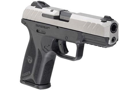 Ruger Security 9 9mm Pistol With Silver Cerakote Slide Sportsmans