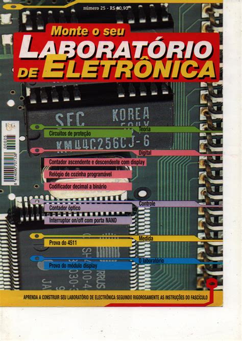 Monte Seu Laboratório de Eletrônica nº 25 Datassette