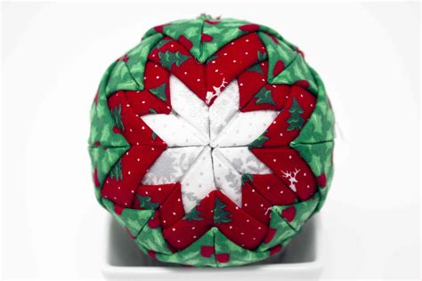 Fabric Star Quilted Christmas Ornament Pattern