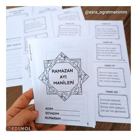 Ramazan Manileri Mini Kitapçık Eduhol Ders Videoları İzle Online