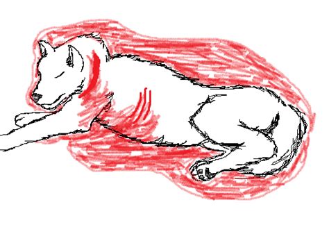 dead wolf  blood rose  hell  deviantart