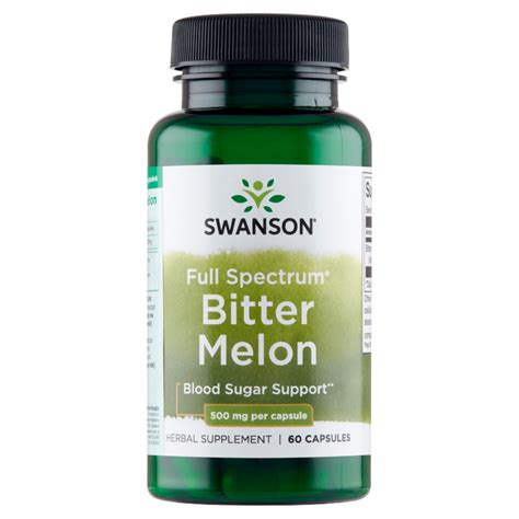 Swanson Full Spectrum Bitter Melon 60 kapsułek Dr Max Drogeria