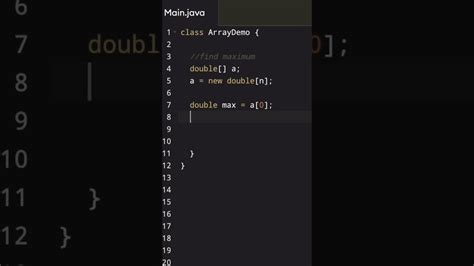 Java Programming For Beginners How To Find The Maximum In An Array