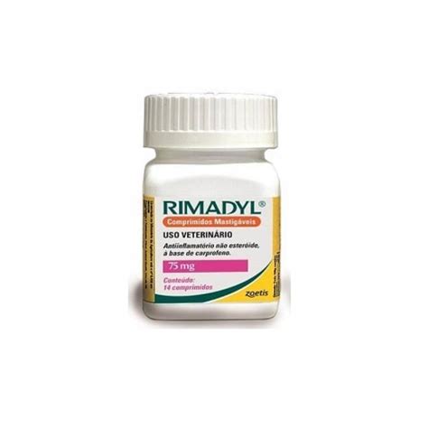 Rimadyl 75mg 14 comprimidos Antiinflamatório Zoetis Anti Inflamátório