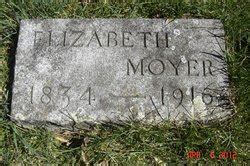 Elizabeth Ratnour Moyer M Morial Find A Grave