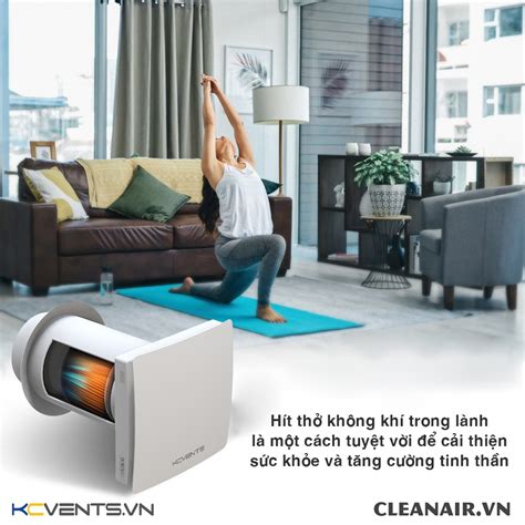 KCvents - Máy cấp khí tươi hồi nhiệt
