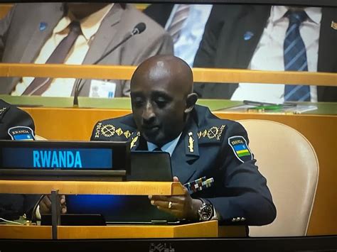 Rwanda National Police On Twitter Umuyobozi Mukuru Wa Polisi