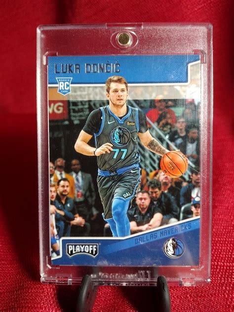 LUKA DONCIC 2018 19 Panini Chronicles ROOKIE Playoffs Mavericks RC EBay