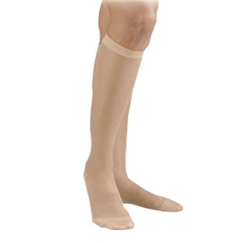 Fla Orthopedics Activa Sheer Therapy Closed Toe Knee High 15 20mmhg Stockings