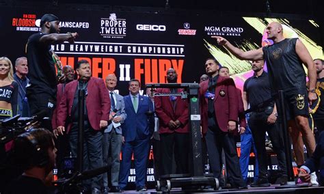 Fury vs. Wilder: Tyson Fury trolls Deontay Wilder ahead of weigh-ins