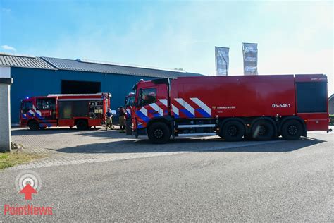 Brandweer Rukt Groots Uit Voor Een Bedrijfsbrand In Daarlerveen Pointnews