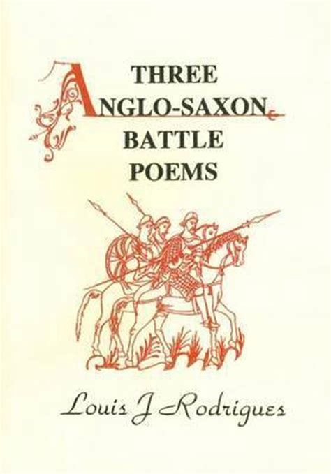 Three Anglo Saxon Battle Poems Maldon 9781861430069 Boeken