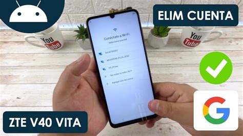 Eliminar Cuenta De Google ZTE Blade V40 Vita YouTube