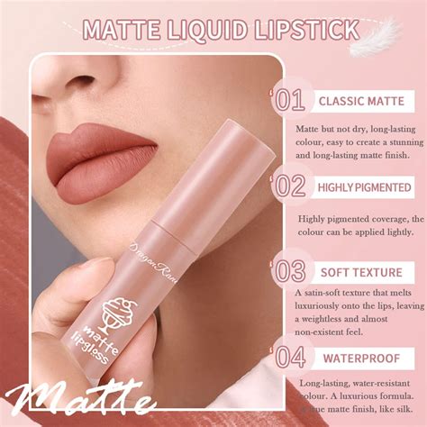 Nude Matte Lipstick Set 24 Hour Superstay Glazes Velvet Air Smooth Crayon Long Lasting