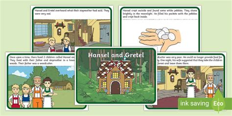 Hansel And Gretel Story Sequencing Twinkl