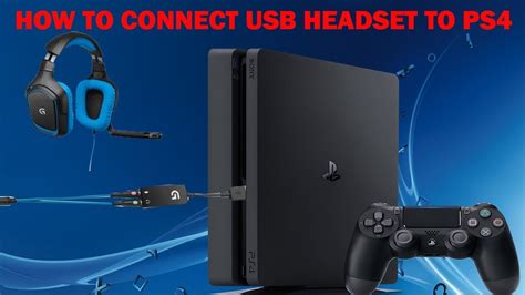 How To Connect A Usb Headset To Ps4 Youtube