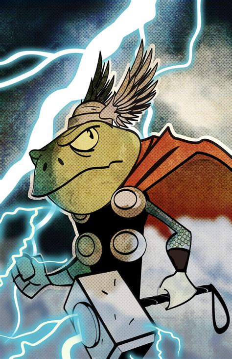 Frog Thor by CartoonCaveman on DeviantArt