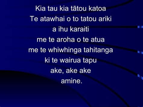 Nga Waiata Ppt