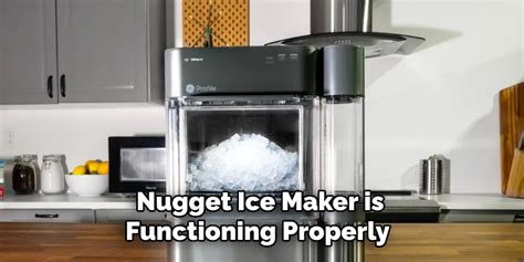 how to clean a nugget ice maker