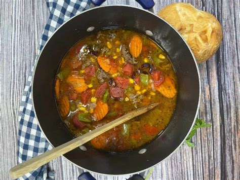 Easy And Hearty Cowboy Soup Drizzle Me Skinny