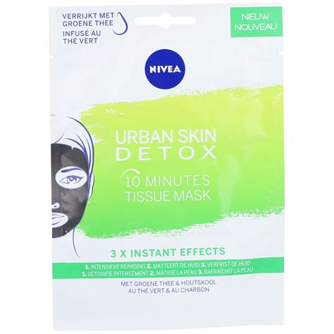 Nivea Urban Skin Detox Minutes Tissue Mask St Farmaline