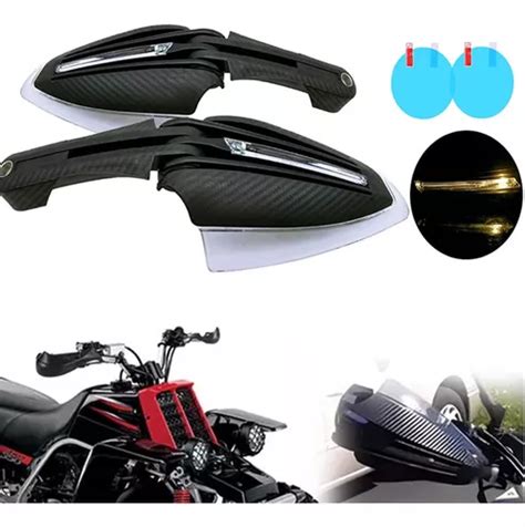 Cubre Puños Moto Handguars Motocicleta Con Luz Led Universal Cuotas