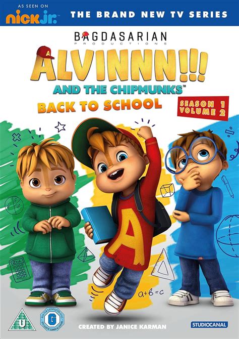 Amazon.com: Alvin And The Chipmunks: Season 1 Volume 2 - Back To School ...