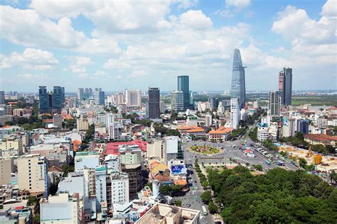 Ho Chi Minh City Skyline by Eternity In An Instant