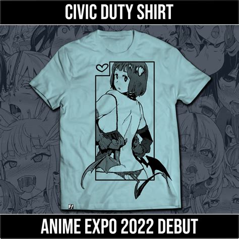 Fakku Anime Expo Booth On Twitter Civic Duty Shirt Featuring