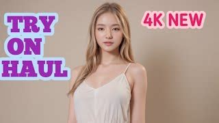 K Transparent Lingerie See Through Transparent Try On Haul Bikini Try On Haul Angel Try On