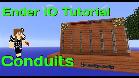 Ender Io Conduit Tutorial Youtube