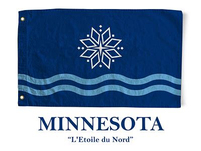 Concept for a new state flag of Minnesota by James Fruth | Creative Pro ...