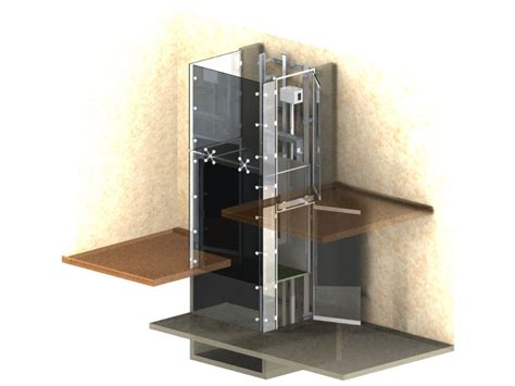 elevator  model rendering design roys rise luxury elevator