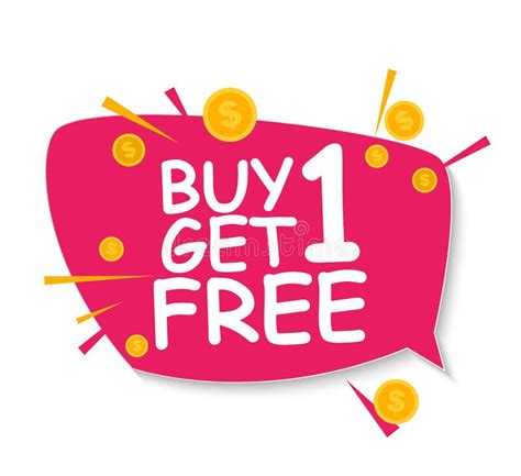 Buy 1 Get 1 Free Sale Banner Template Offer Promotion For Retail Stock