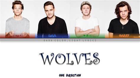 One Direction Wolves Lyrics Color Coded ENG ESP YouTube