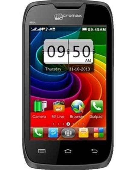 Micromax X501 Mobile Phone Price In India Specifications