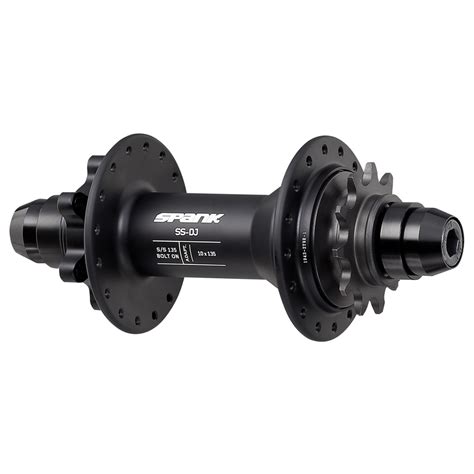 Spank Single Speed B Disc Rear Hub H X Bolt On Black