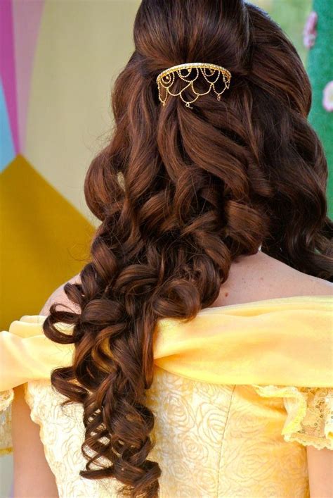 Braut Styling Belle Hairstyle Disney Hairstyles Princess Hairstyles