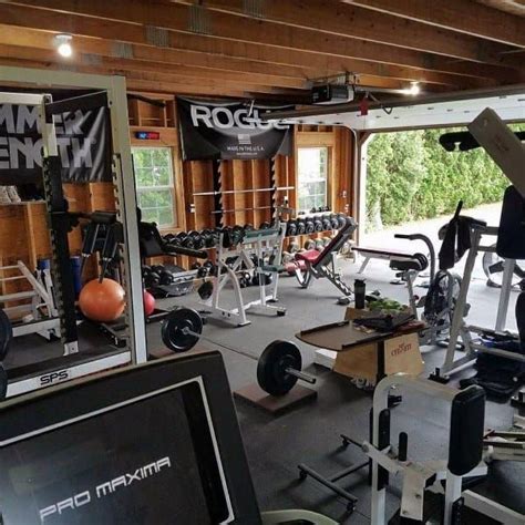 Top Best Garage Gym Ideas Home Fitness Center Designs Home Gym