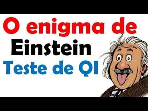 O Enigma De Einstein Teste De Qi Erram Youtube