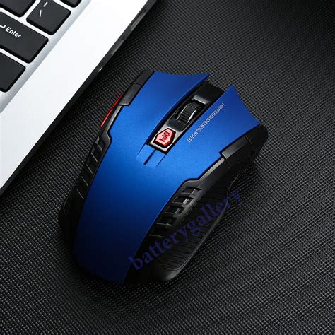 24ghz Wireless Gaming Mouse Usb Receiver Optical For Laptop Computer New