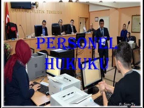 Personel Hukuku Dersi Devlet Memurluğuna Atanabilmenin Özel Şartları