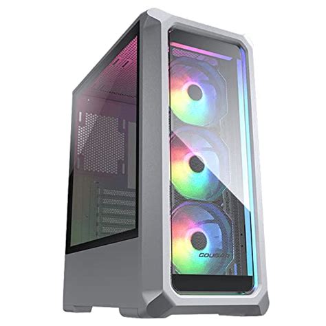 Cougar Archon Mesh Rgb White Elegant Argb Mid Tower Case With