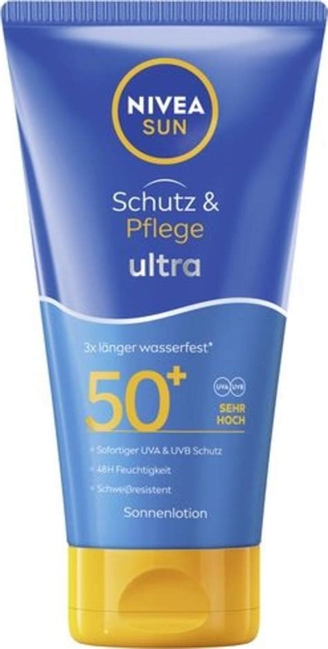 NIVEA SUN Latte Solare Protect Hydrate Ultra SPF 50 150 Ml Oh