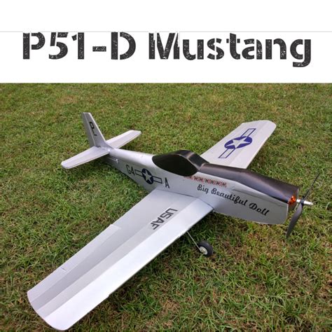 Mustang - Laser Cut Paper Laminated Foam board kit - Vortex-RC