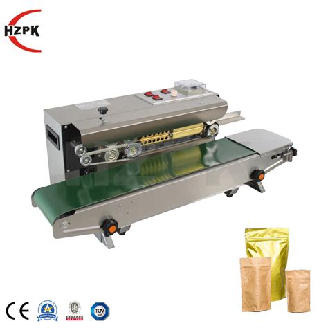 Hzpk Fr 900 Automatic Continuous Foil Plastic Pouch Bag Band Heat