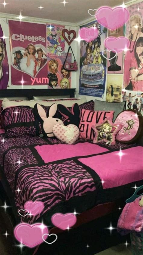 Trashy Y2K Bedroom Inspiration With Pretty Room Ideas