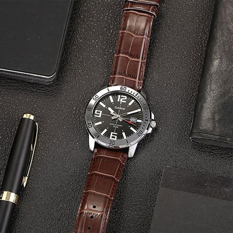 Rel Gio Casio Masculino Collection Mtp Vd L Bvudf D Lumian