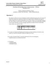 Ayudantia Pdf Universidad T Ecnica Federico Santa Mar A