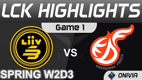 Lsb Vs Kdf Highlights Game Lck Spring Season W D Liiv Sandbox